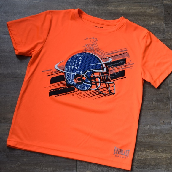 Everlast Sport Boys' Active Shirt -Football Helmet - Picture 1 of 7